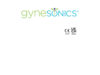 Gynesonics Logo mit CE-Zeichen und UKCA-Zeichen
